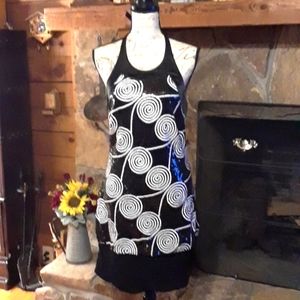 Vintage Cache sequin halter dress - runs small